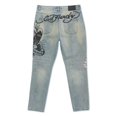 thumbnail image 4 of Ed Hardy Eagle Slim Taper Jean - MEHD8301-1 (Light Vintage, 30), 4 of 4
