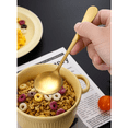 thumbnail image 4 of Cucharas De Café Acero Inoxidable 20 pzs, plata/dorado, 4 of 5
