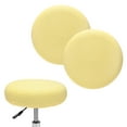 thumbnail image 1 of Uxcell 2-Pack Fundas Redondas para Taburetes de Bar, para Fundas de Asiento de Malla de Poliéster de 12-14 Pulgadas con Bandas Elásticas [Amarillo Limón], 1 of 7
