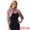 Pink, variant on Cropped Jacket Open Front Bolero Faux Fur Shrug L Pink
