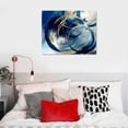 thumbnail image 5 of PIKWEEK Wall Art Canvas Abstract Art Paintings Blue Fantasy Colorful Graffiti on White Background Modern Artwork Decor for Living Room Bedroom Kitchen, 5 of 5