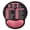 Pink, variant on Mouse Pad PU Sponge Mousepad With Ergonomic Wrist And Hotkeys For Comfort Computer Use