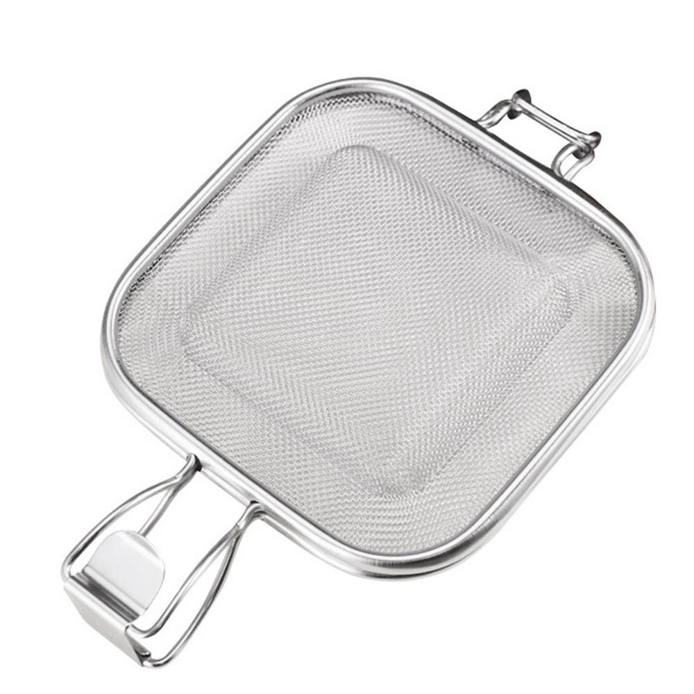 Sandwich Press Tool | Stainless Steel Toast DIY Mesh Press | Baking Mesh Mold with a Circular Design for Hot Dogs, Sandwiches, Breads, Toasties