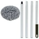 thumbnail image 1 of Limpiador lavable para ventilador de techo, plumero de microfibra con poste de extensión telescópico, 1 of 4