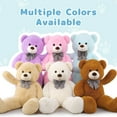 thumbnail image 3 of MorisMos Giant Teddy Bear 4ft Stuffed Animal Plush Toy, 3 of 8