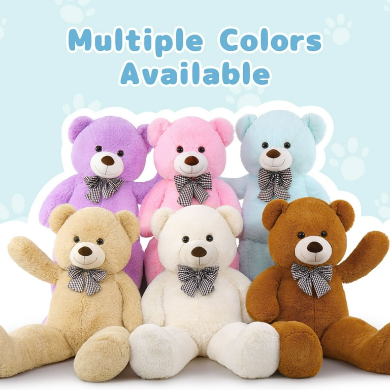 MorisMos Giant Teddy Bear 4ft Stuffed Animal Plush Toy - Walmart.com