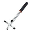 thumbnail image 1 of kurtrusly Retractable Billiards Stick Holder with Bridge Head Replaceable Stainless Steel Pool Table Accessory Indoor Competition Crossed Silver, 1 of 5