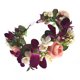 thumbnail image 3 of KAKOWELY Diadema de flores, corona de flores, diadema floral para novia, accesorio para el cabello de boda, 3 of 5