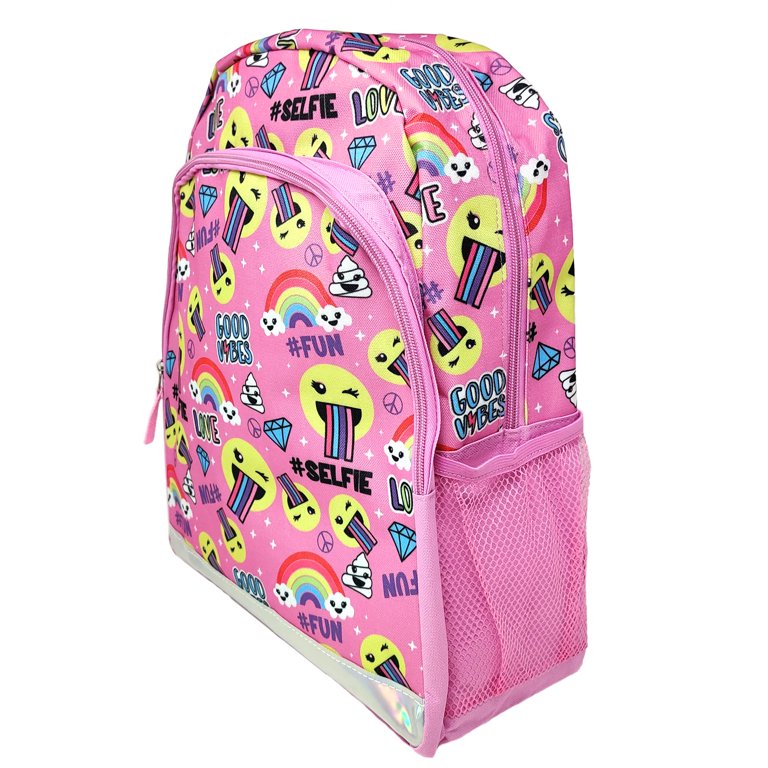 Emoji Printed Backpack New Emoji Nation Backpack All Over Print 16 main image 2