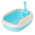 thumbnail image 4 of Esquirla Cat Li Box Durable Cat Li Container Cat Toilet Easily Clean Practical Ca Blue, 4 of 8