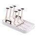 thumbnail image 1 of Estante para secar botellas, escurridor de vasos, capacidad para 6 tazas, soporte para almacenamiento de té Blanco crema, 1 of 9