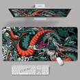 thumbnail image 1 of Alfombrillas de ratón Dragon Element Art para Gaming, alfombrilla grande de goma para Gamer, diseño de escritorio para regalo, 400x900 qiuyongming unisex, 1 of 2