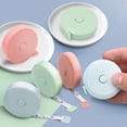 thumbnail image 2 of SPRING 1pc Retractable Body Measuring Tape 1.5M Measure Ruler For Dress Makers Tailors Yellow, 2 of 9