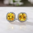 thumbnail image 5 of SEPARQI  925 Sterling Silver Stud Earrings Birth Cubic Zircon Fashion Jewelry For Women, 5 of 8