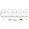 thumbnail image 1 of 1 Set Vanity Mirror Lights Soft Lighting Eye Protection Smart Hand Sensor Adjustable Brightness Illumination 5V Bathroom Mirror Light Dressing Table Lamps for Home Use, 1 of 10