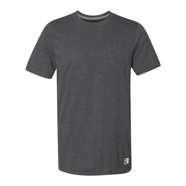 Russell Athletic Essential 60/40 Performance T-Shirt, L, Black Heather