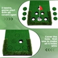 thumbnail image 2 of Alfombra de golf Farroll para interiores y exteriores con 2 putters ajustables, 2 of 7