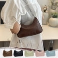 thumbnail image 2 of InsCrazy Shoulder Bag for Women, Lightweight Leather Casual Crossbody Bag, Small Handbag Wallet Pouch Work Bag, 2 of 7