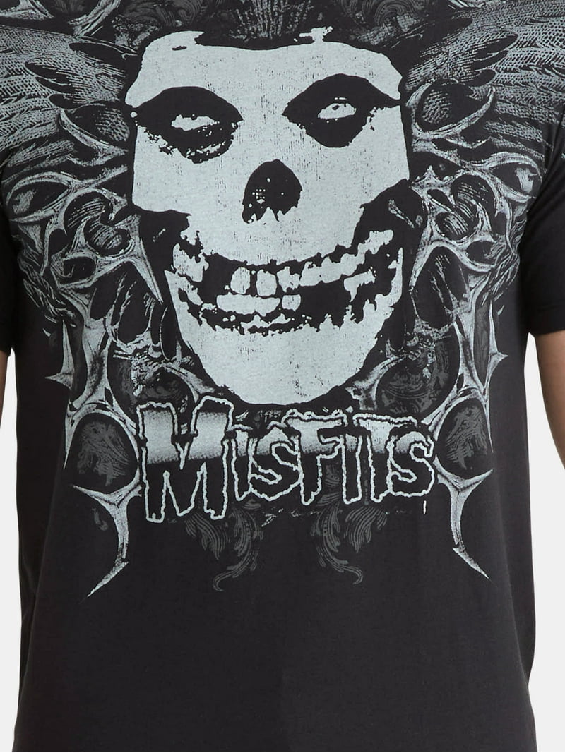Misfits Men's and Big Men's Graphic Band Tee with Short Sleeves