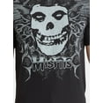 thumbnail image 4 of Misfits Men's and Big Men's Graphic Band Tee with Short Sleeves, Sizes XS-3XL, 4 of 5