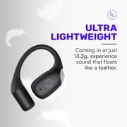 Raycon Essential Open Ear Earbuds – Open Ear Headphones, Earbuds Wireless Bluetooth, Sweat & Water-Resistant Earphones, Running Headphones with Ultra-Lightweight Design, 36 Hours Battery Life (Black)