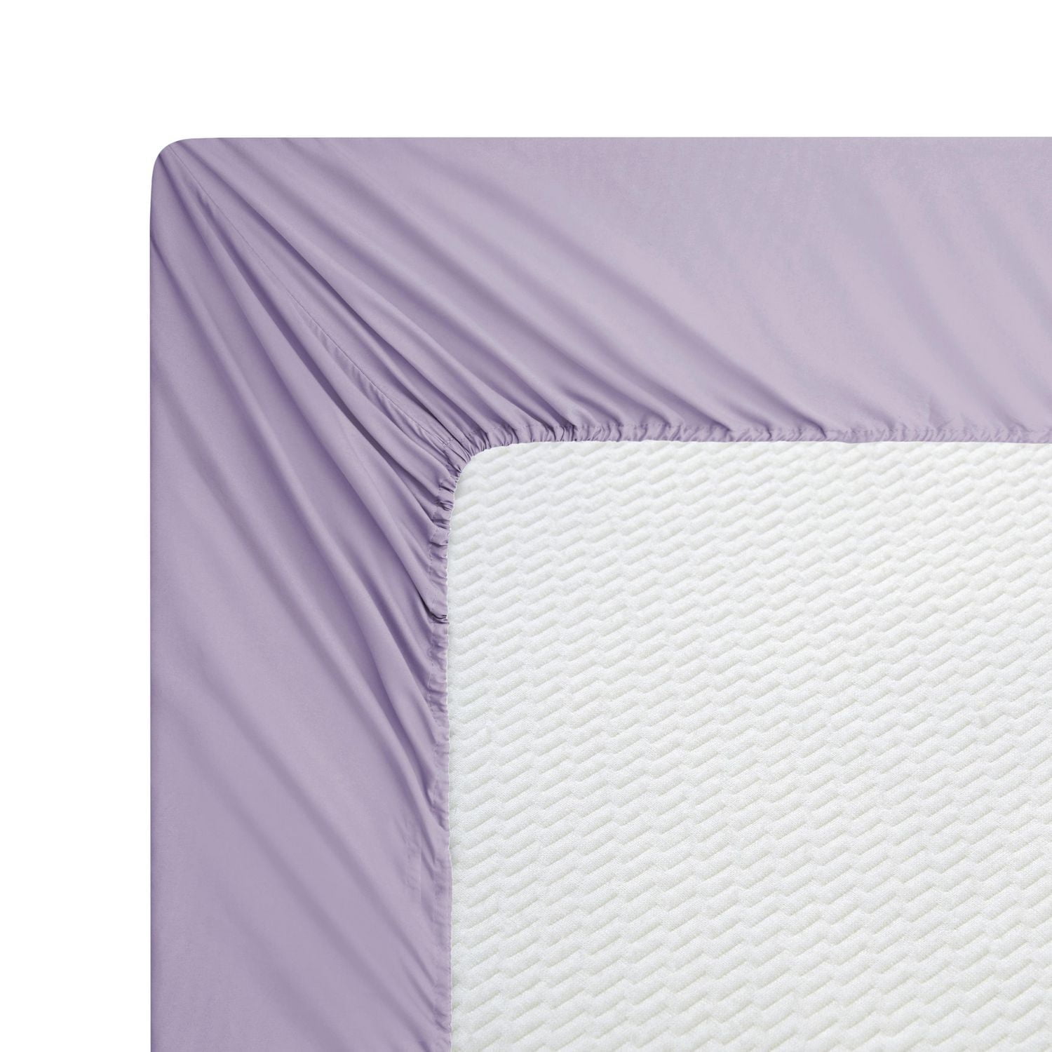 Literie Marina Décoration en rayonne de bambou ultra douce et soyeuse, toutes saisons, couleur violet