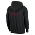 thumbnail image 3 of Men's Nike Heather Black Miami Heat Courtside Versus Flight Pullover Hoodie, 3 of 3