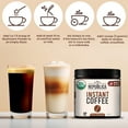 thumbnail image 2 of La Republica Superfoods Organic Instant Coffee – 35 Servings, Espresso Powder, Cafe Mocha, Cold Brew, Instant Iced Coffee, 2 of 5