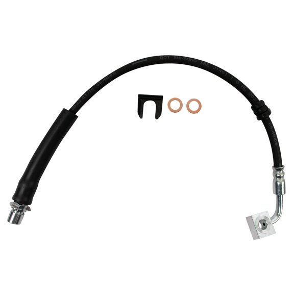 TRQ Front Left Brake Hose BLA62278 Fits Select 2011-2013 Ram 2500 , 2011-2011 Ram 3500 , 2003-2010 Dodge Ram 2500 , 2003-2010 Dodge Ram 3500