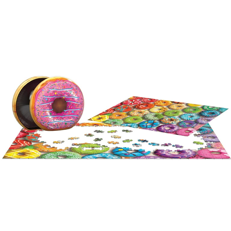 Eurographics: Puzzle Tin: Donut Rainbow - 550 Piece Jigsaw