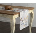 thumbnail image 3 of Maison d' Hermine Equinoxe - Grey 100% Cotton Table Runner for Party | Dinner | Holidays | Kitchen | Spring/Summer [Double Layer (14.5 Inch by 108 Inch)], 3 of 5