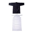 thumbnail image 4 of Conjunto De Uniforme De Kendo, Hakama De Kendo, Transpirable, Ninjas, Judo, Kimono Japonés, Hakama, 165 Cm, Azul Y Blanco, 4 of 8