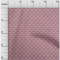 thumbnail image 2 of oneOone Cotton Poplin Pink Fabric Mughal Scroll Print Craft Projects Decor Fabric Printed By The Yard 42 Inch Wide, 2 of 4