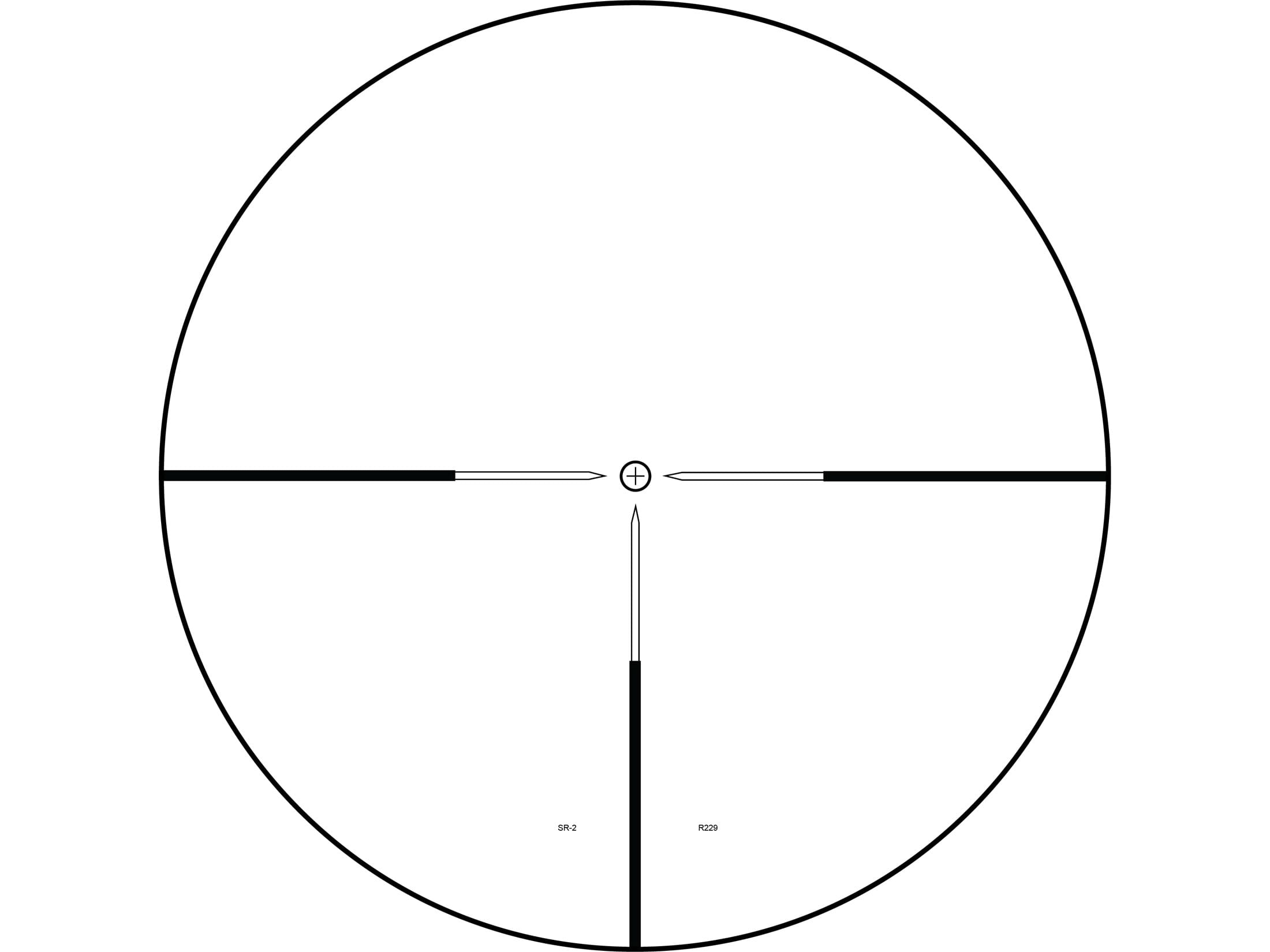 Nightforce Competition SR Rifle Scope 4.5x 24mm SR-2 Reticle Matte Black