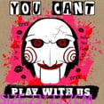 thumbnail image 3 of Parches para chaquetas de Halloween, cara terrorífica de Horror Myers Horor, Pink Mean Girls, Funny On Friday We Wear Blood DTF, transferencias, 3 of 4