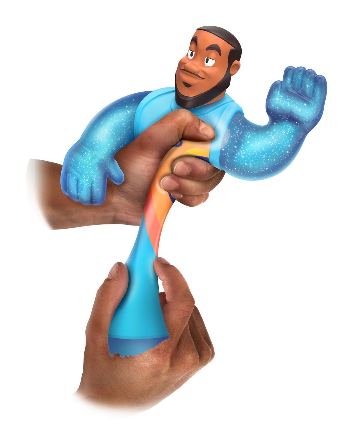 Space Jam 2 : Nouvelle ère - HÉROS ÉLASTIQUE DE 13 CM - LEBRON SURPUISSANT