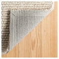 thumbnail image 2 of Dash & Albert Niels Handwoven Wool/Viscose Rug, 2' 6" x 8', Latte, 2 of 5