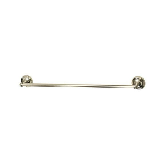 18 in. Brushed Nickel Towel Bar - Zinc