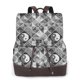 thumbnail image 1 of Balery Yin Yang With Black And White Mochila de Cuero para Mujeres, Gran Capacidad, Bolsa de Viaje Multifuncional, Mochila de Cuero y Bolsa de Hombro para Mujeres, 1 of 4