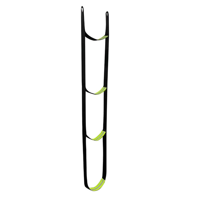CSChome Hunting Climbing Aider Climbing Aider - Non-Slip Steps, Reflective Strip Design, Wear-Resistant, Foldable, Portable Rope Ladder, Camping Supplies