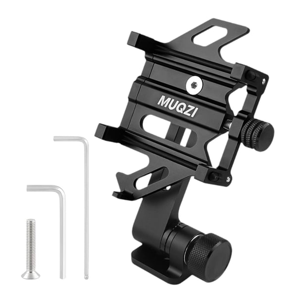 Soporte para teléfono de bicicleta Soporte para teléfono de bicicleta para ciclismo Bicicletas de montaña Ciclismo Negro