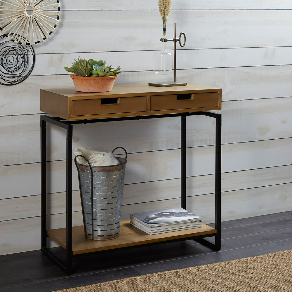 Better Homes & Gardens Juno Natural Wood Console Table