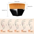 thumbnail image 5 of Flat Top Kabuki Foundation Brush, Flat Top Makeup Brush, Flat Kabuki Brush, Foundation Makeup Brush Flat Top, Mama Makeup Brush, High Density Seamless Foundation Brush (black), 5 of 5