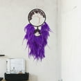thumbnail image 3 of ZPAQI Handmade Woven Tree of Life Dream Catcher with Crystal Stones Tassel Wind Chimes Pendant Wall Hanging Ornament, 3 of 8