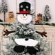 thumbnail image 3 of Adorno colgante para árbol de Navidad, muñeco de nieve/ciervo/Papá Noel de dibujos animados, muñeco de árbol de Navidad artesanal, 3 of 5
