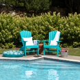 thumbnail image 6 of DutchCrafters Poly Fanback EZ-Access Adirondack Chair (Brown), 6 of 8