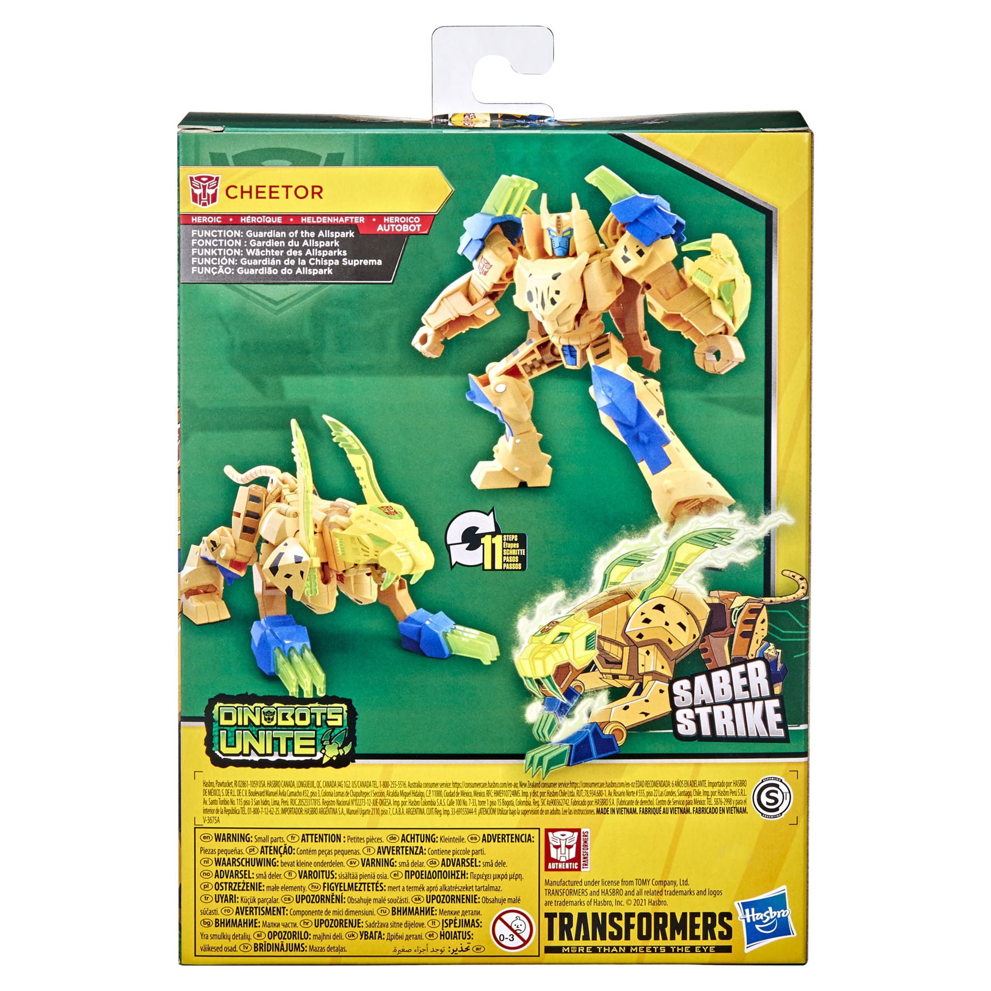 Transformers Bumblebee Cyberverse Adventures Toys Deluxe Class Cheetor Action Figure