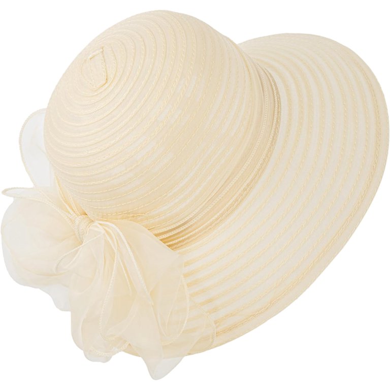 Organza Kentucky Fascinator Hat for Women - Derby Cocktail  display picture 3