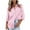 Pink, variant on AOOCHASLIY Tops Women's Blouse Satin Silk Shirts Shirts Casual Loose Long Sleeve Office Work Tunic Tops