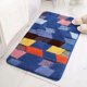 thumbnail image 5 of Alfombrilla antideslizante, alfombrilla para quitar el polvo, alfombrilla absorbente para baño y aseo, azul 40*60 cm Rojo Verde, 5 of 5